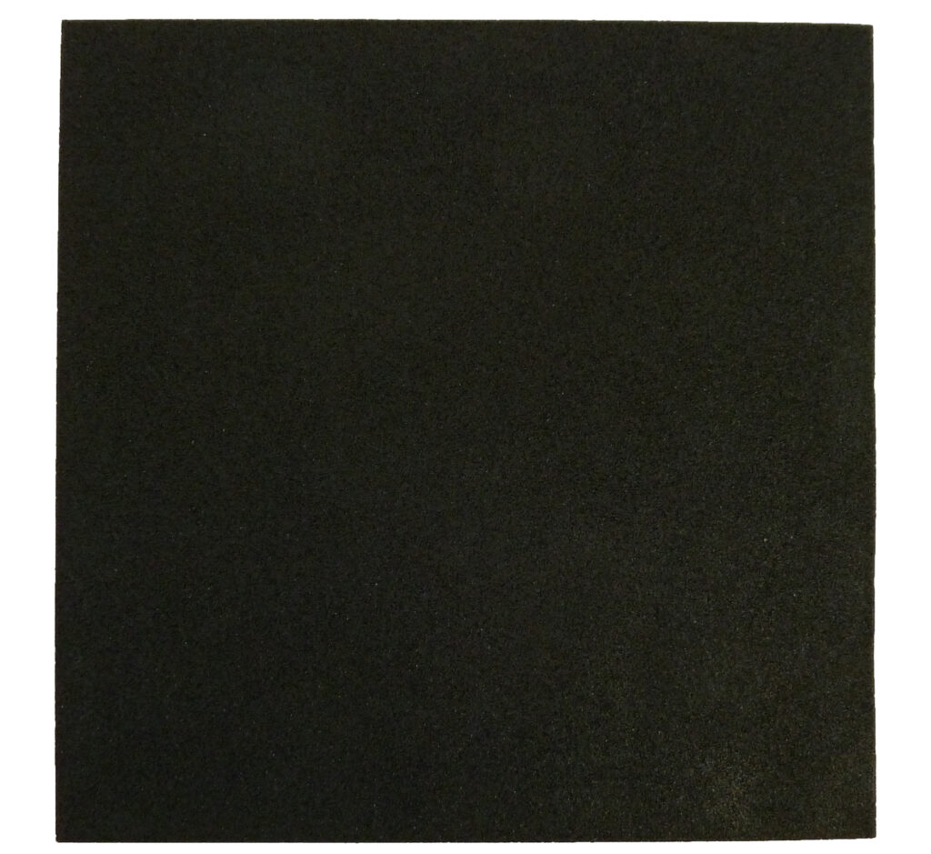 ErgoFloor - ErgoTile Quad Gummifliser 1000x1000x15 mm Sort