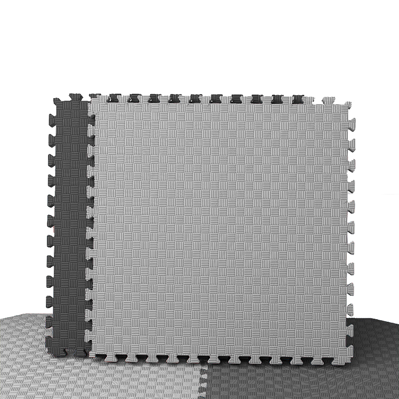 Odin Floor Guards Fitnessgulv 1000x1000x25 mm Grå/Sort